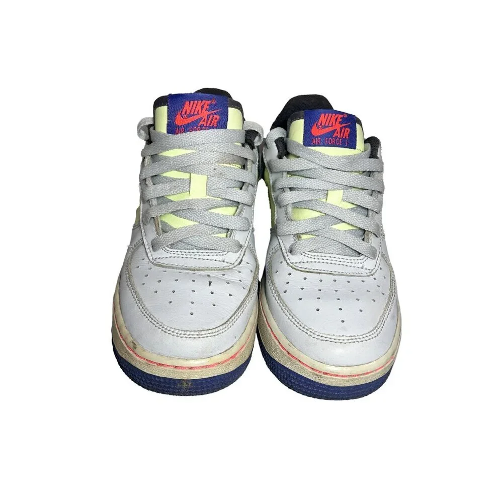 NIKE Air Force 1 Low GS Dunk It Sneakers Youth Size 4Y CT1628-001 - Picture 3 of 9